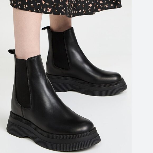 Ganni Creeper boots new in box - Picture 1 of 7